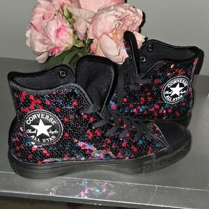 Converse Multicolor Sequin High-Tops